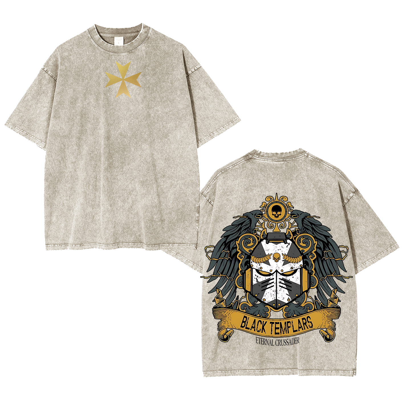 Black Templars Oversized T-shirt/Crewneck/Hoodie