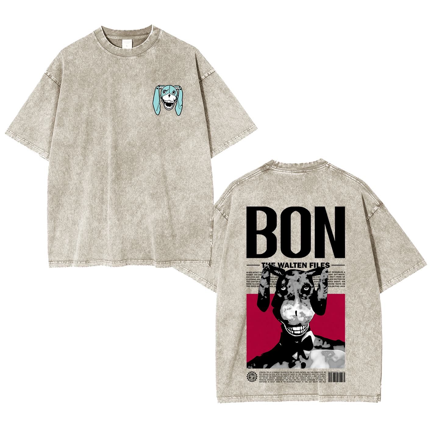 Bon - The Walten Files Oversized T-shirt/Crewneck/Hoodie