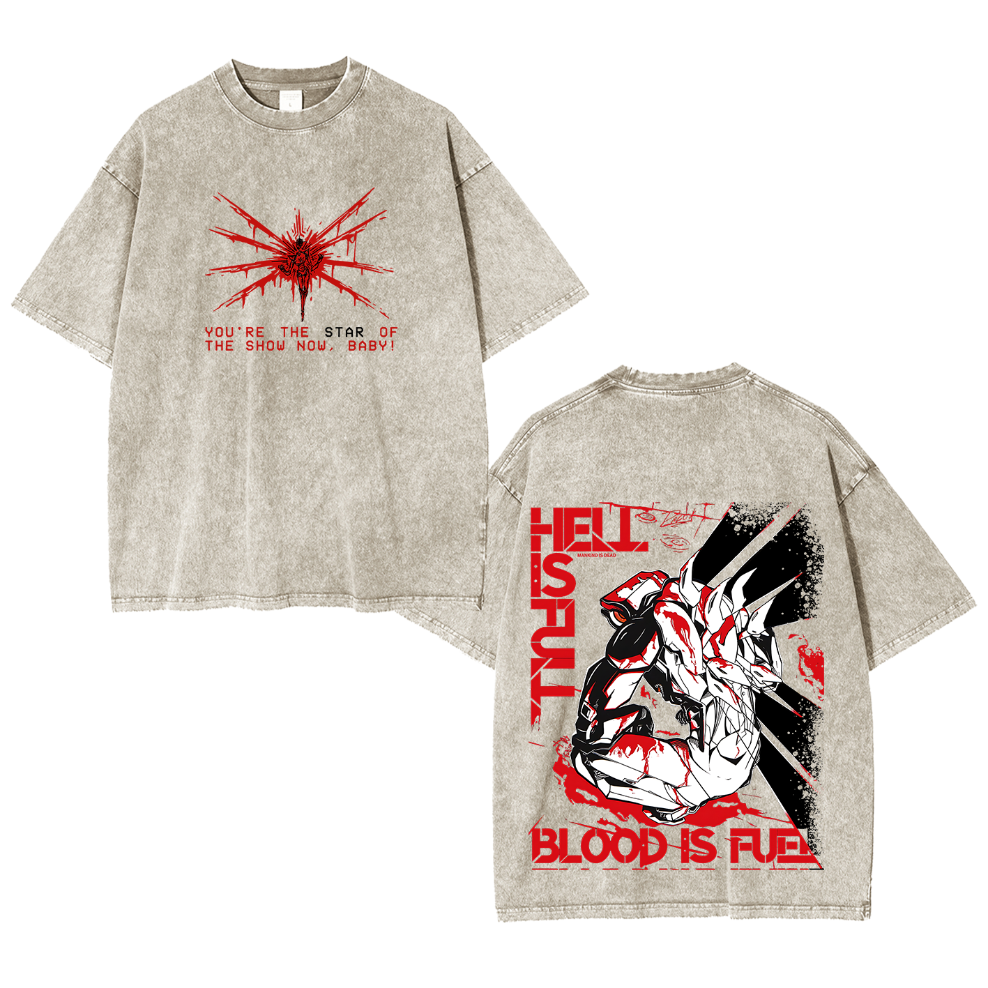Ultrakill Oversized T-shirt/Crewneck/Hoodie