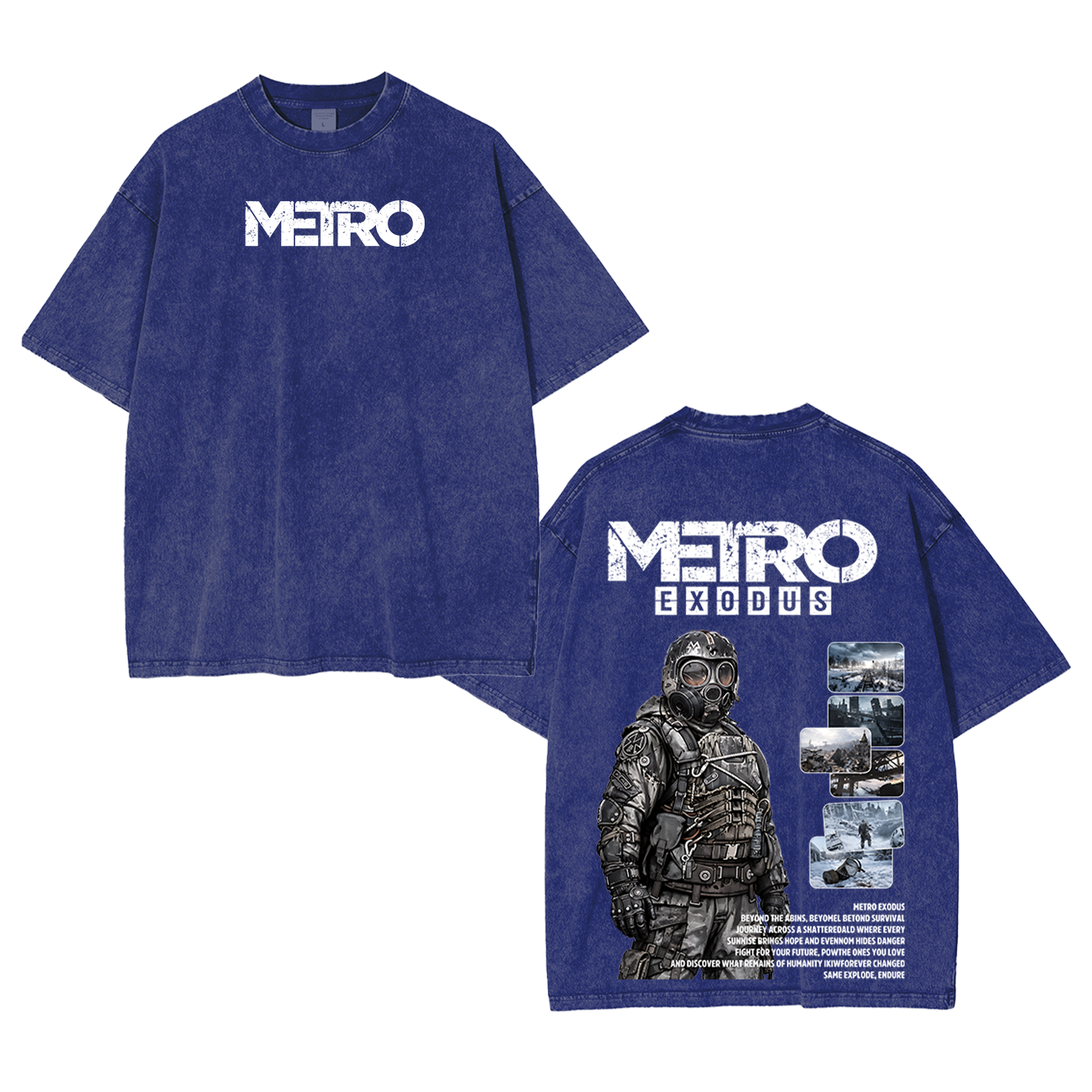 Metro Exodus Oversized T-shirt/Crewneck/Hoodie