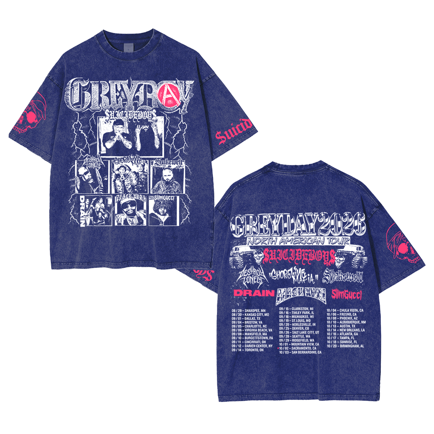 Oversized T-shirt/Crewneck/Hoodie