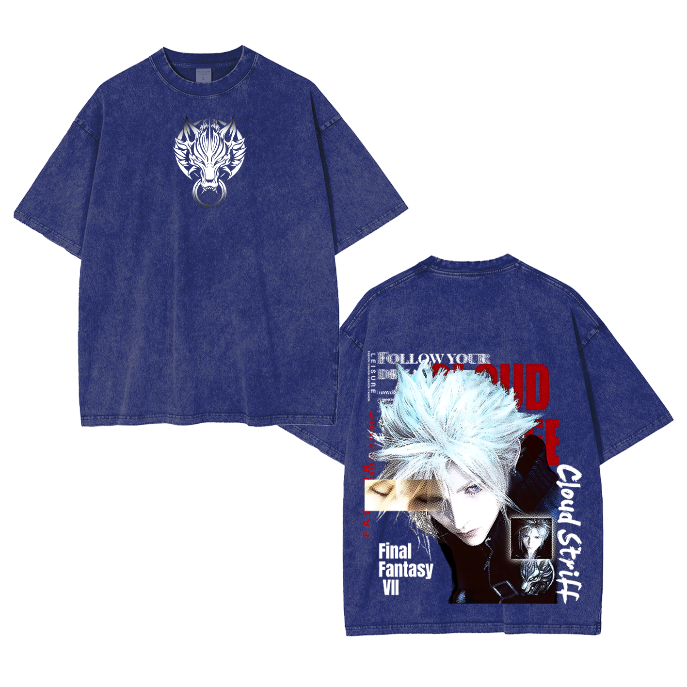 Final Fantasy VII Oversized T-shirt/Crewneck/Hoodie