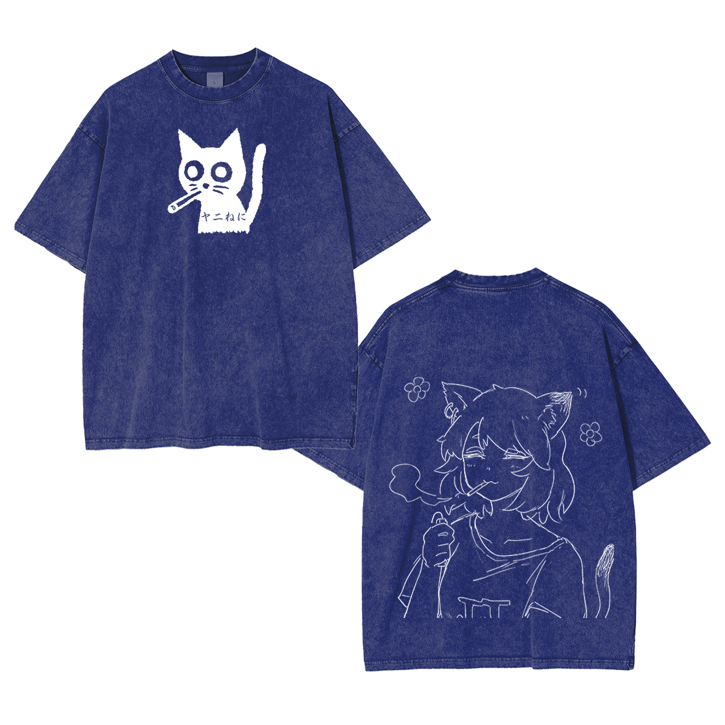 Yani Neko Oversized T-shirt/Crewneck/Hoodie