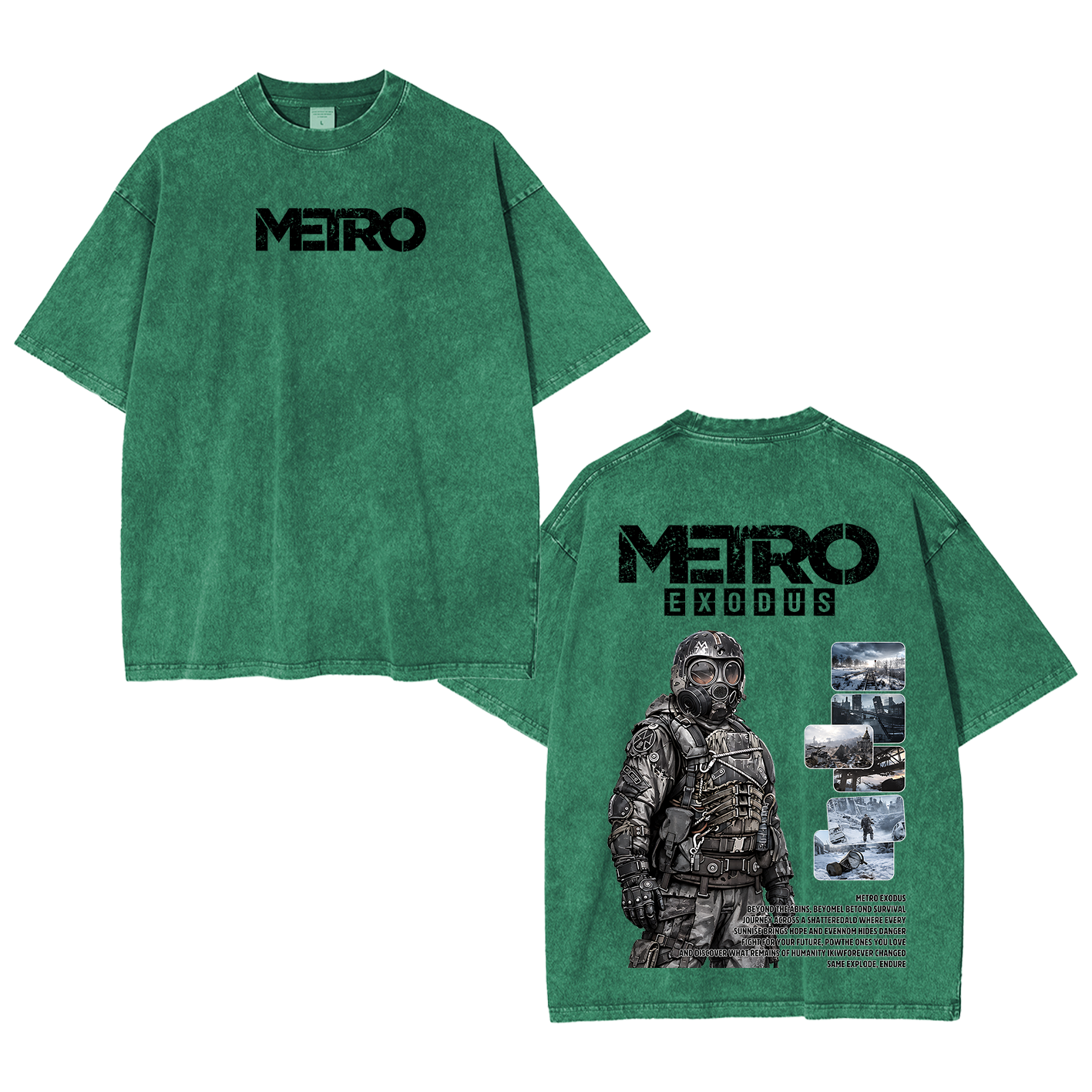 Metro Exodus Oversized T-shirt/Crewneck/Hoodie