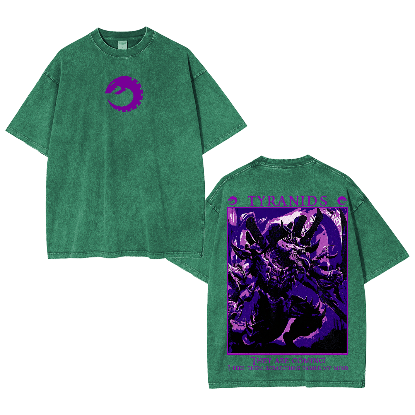Warhammer 40K Tyranids Oversized T-shirt/Crewneck/Hoodie