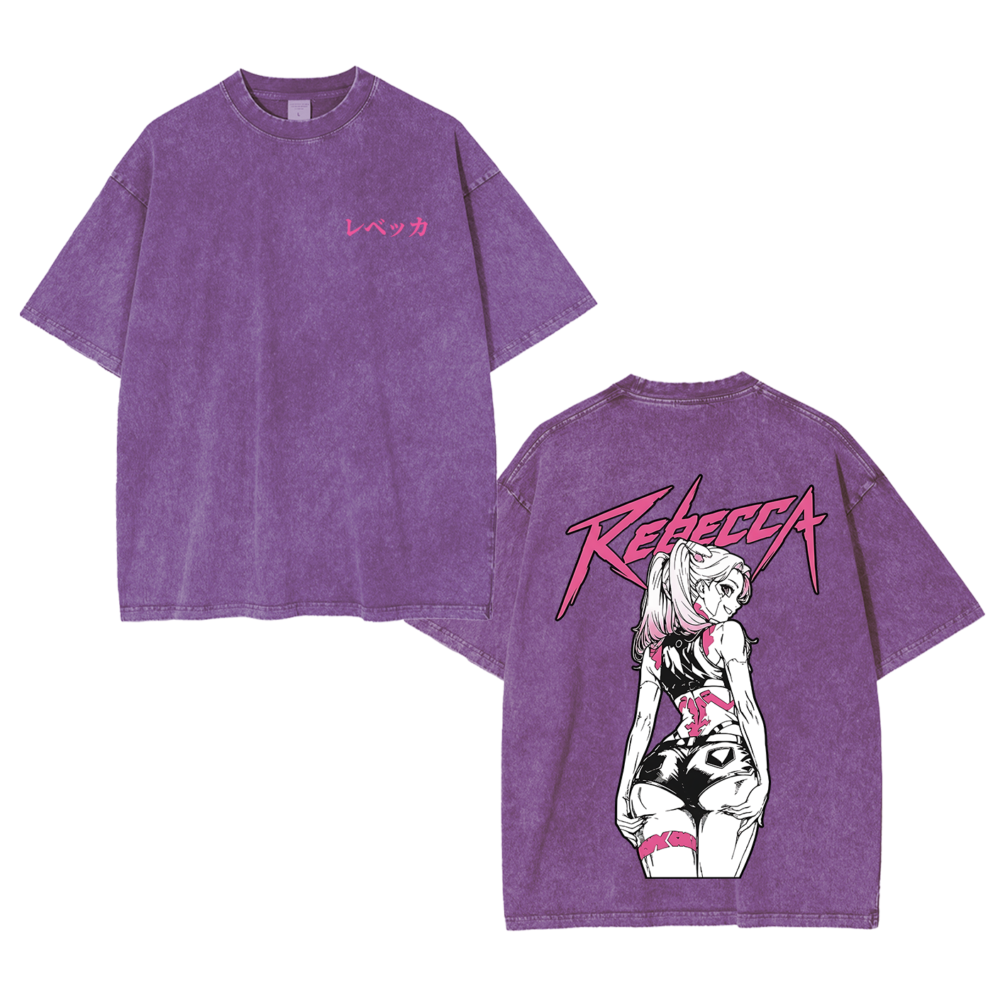 Rebecca Cyberpunk Oversized T-shirt/Crewneck/Hoodie