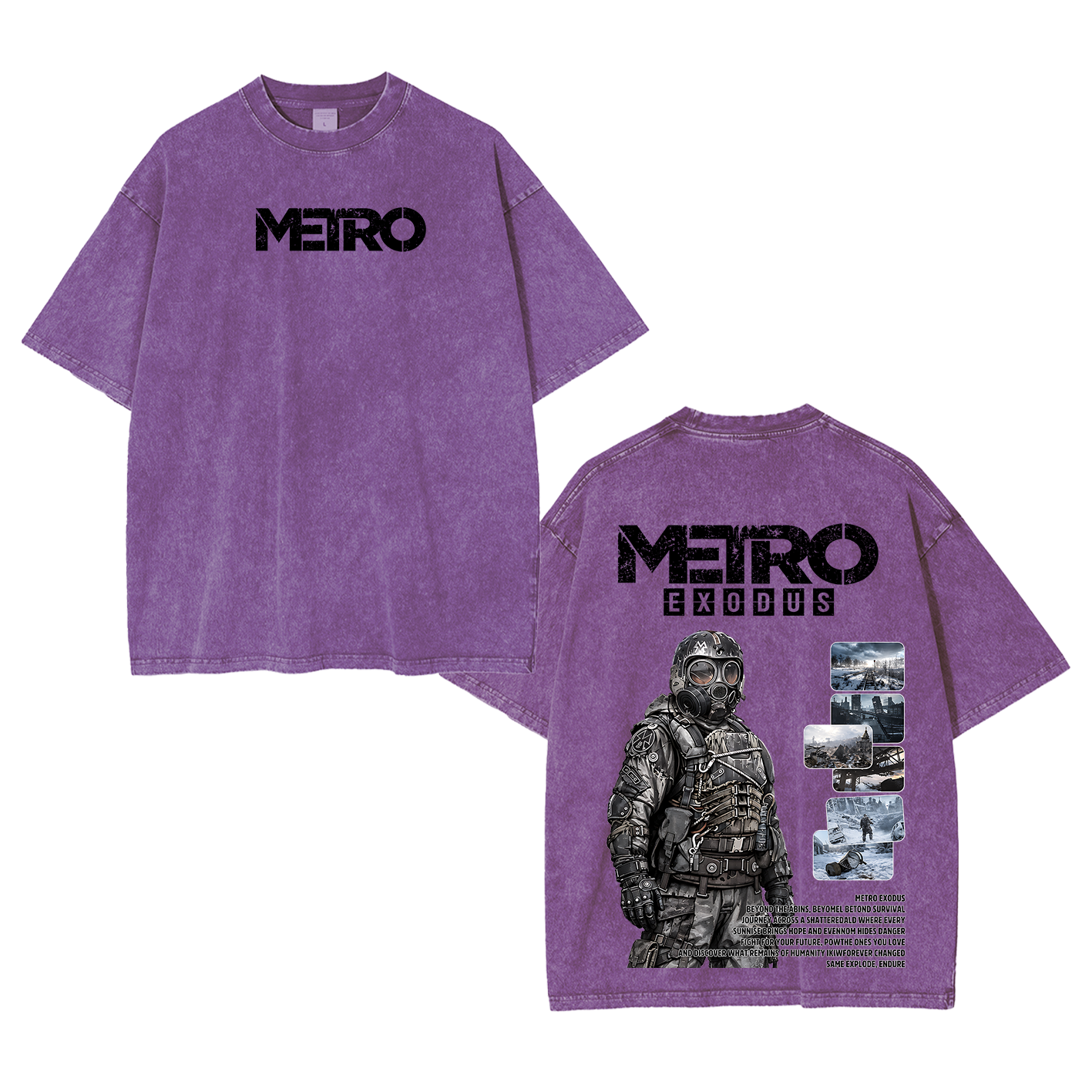 Metro Exodus Oversized T-shirt/Crewneck/Hoodie