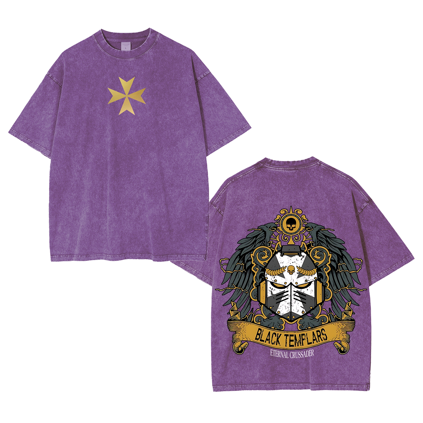 Black Templars Oversized T-shirt/Crewneck/Hoodie