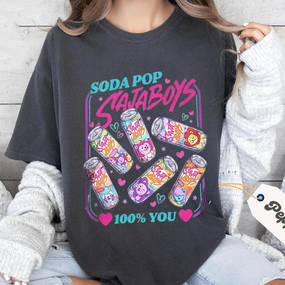 Comfort Colors Saja Boys Soda Pop Unisex T-shirt/Crewneck/Hoodie