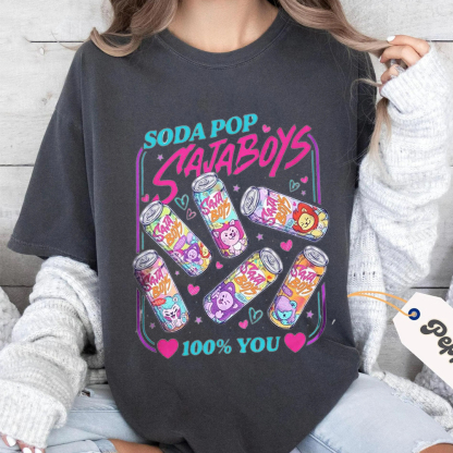 Comfort Colors Saja Boys Soda Pop Unisex T-shirt/Crewneck/Hoodie