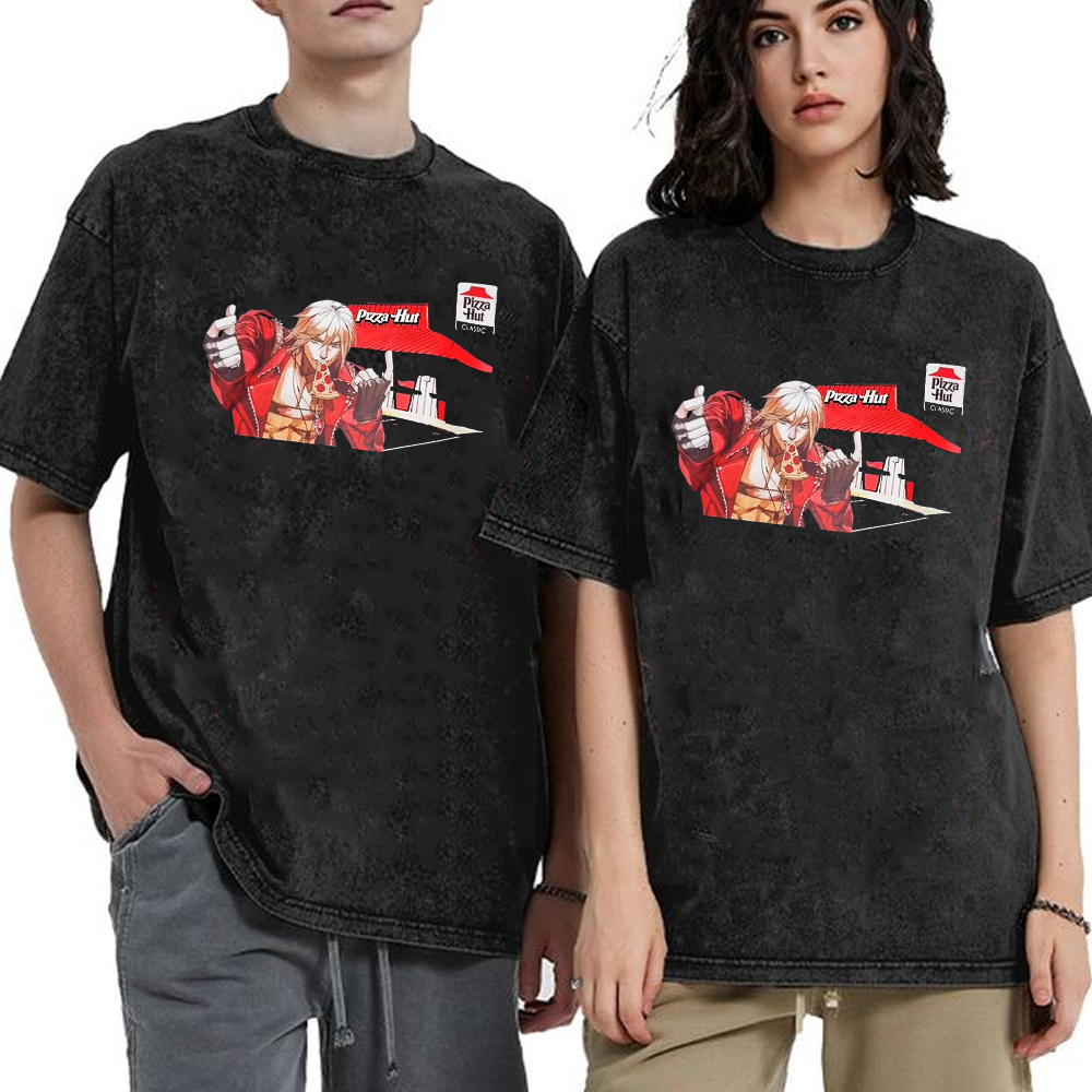 Devil maycry eat pizza T-shirt/Crewneck/Hoodie