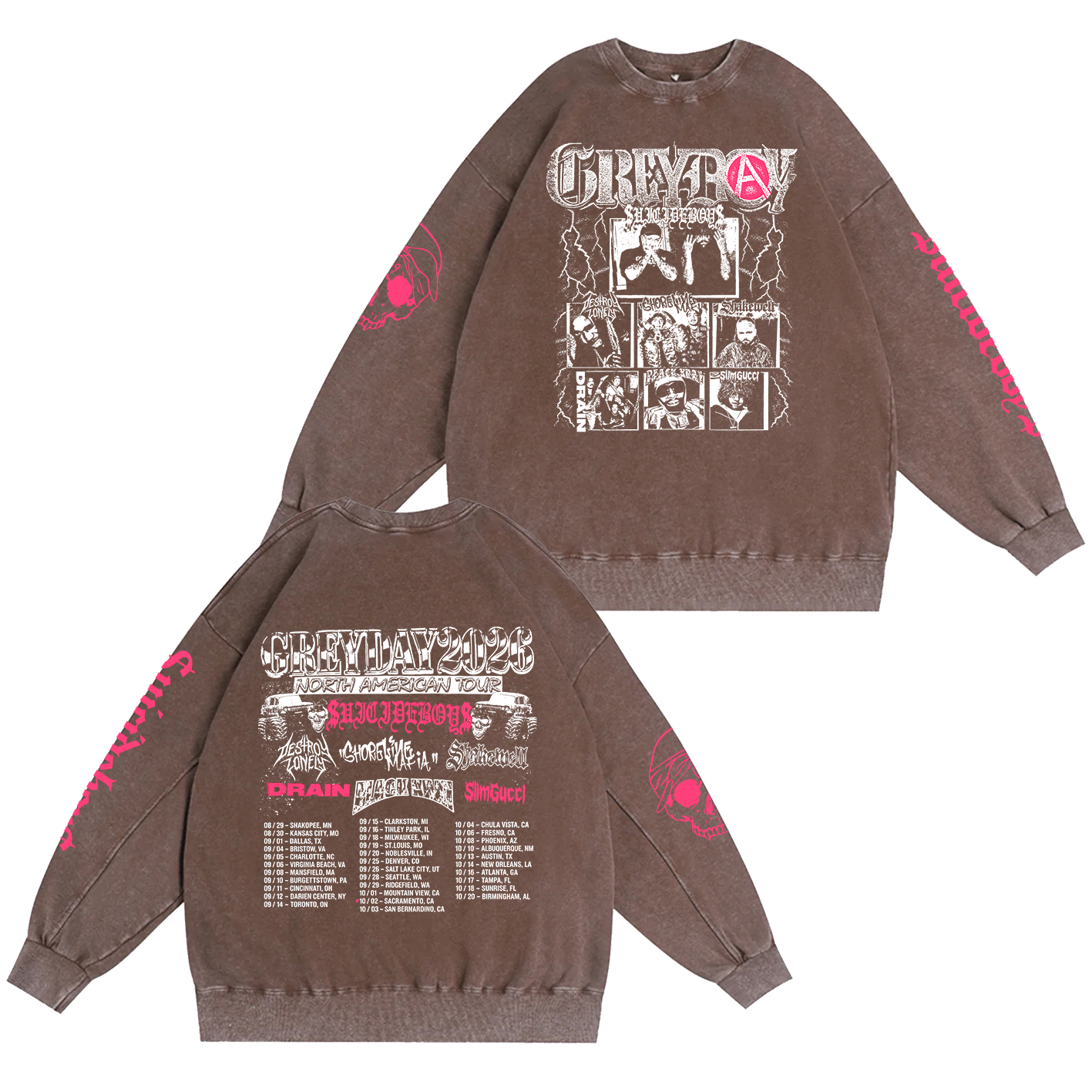 Oversized T-shirt/Crewneck/Hoodie