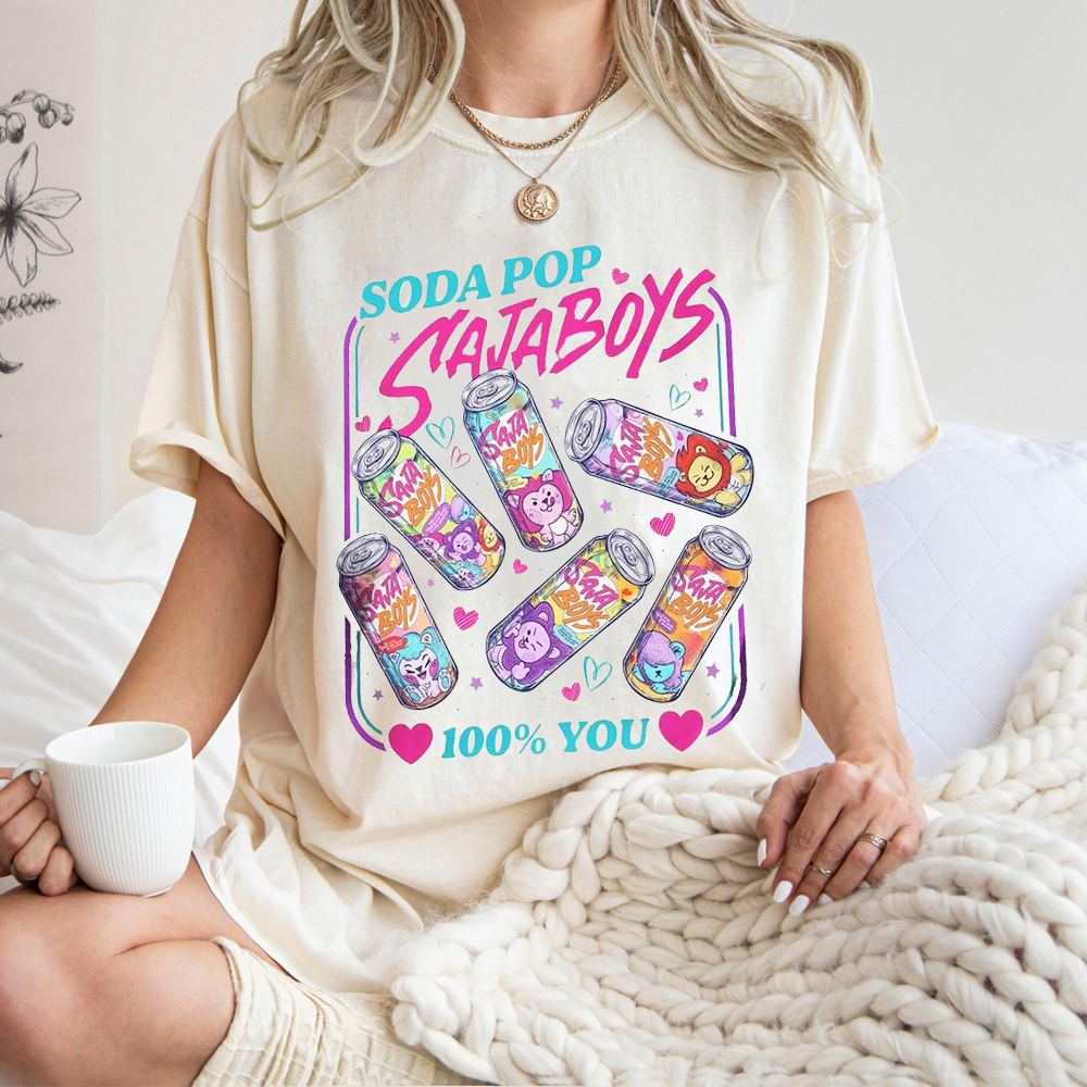 Comfort Colors Saja Boys Soda Pop Unisex T-shirt/Crewneck/Hoodie