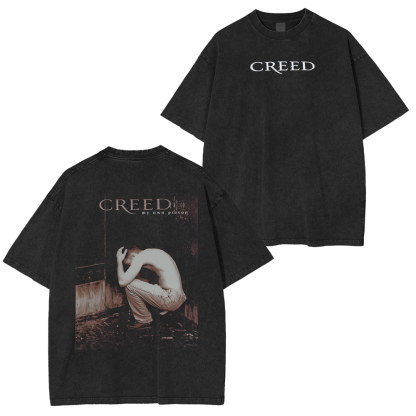 Creed My Own Prison Unisex Washed T-Shirt