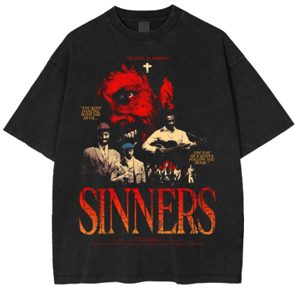 For all of Sinners Washed Shirt