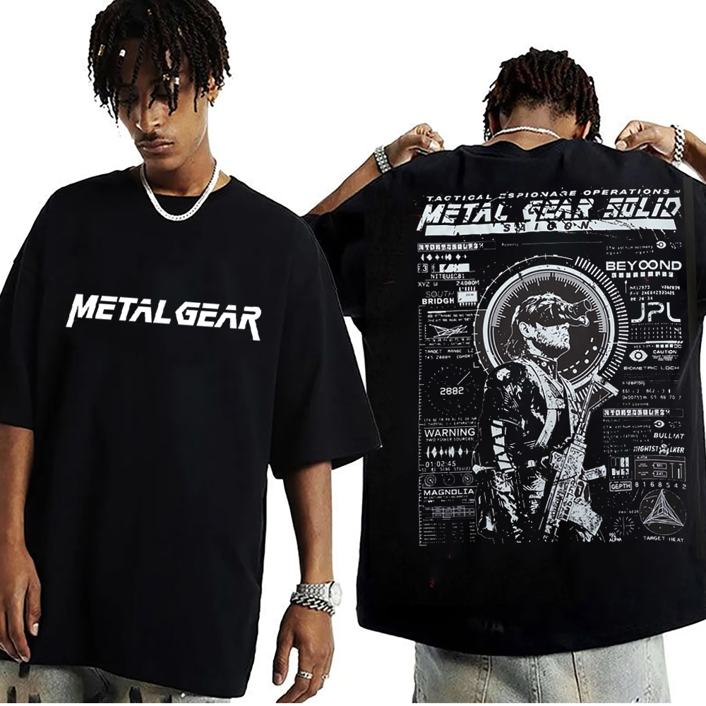 Vintage stealthcore drip from Metal Gear Solid Unisex Washed T-Shirt