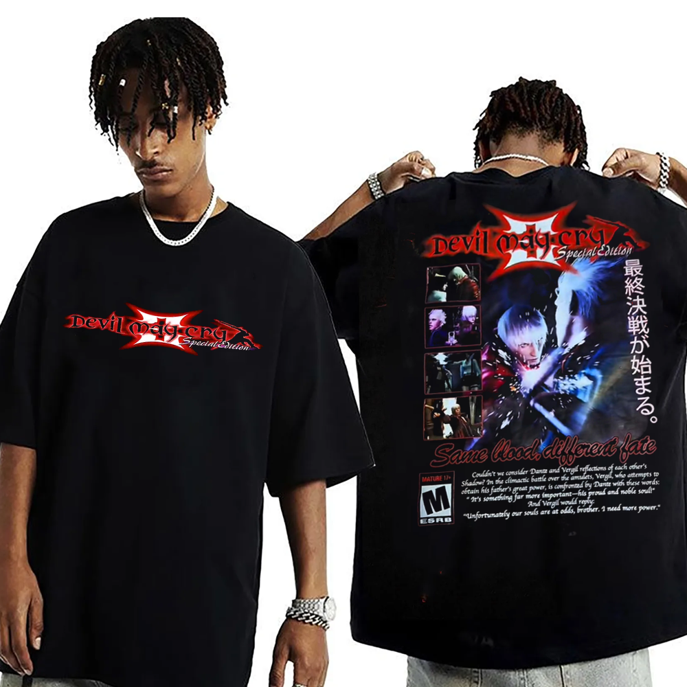 Devil may cry 3 Vintage Unisex Washed T-Shirt