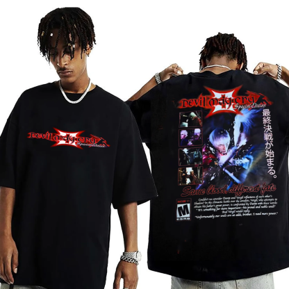 Devil may cry 3 Vintage Unisex Washed T-Shirt