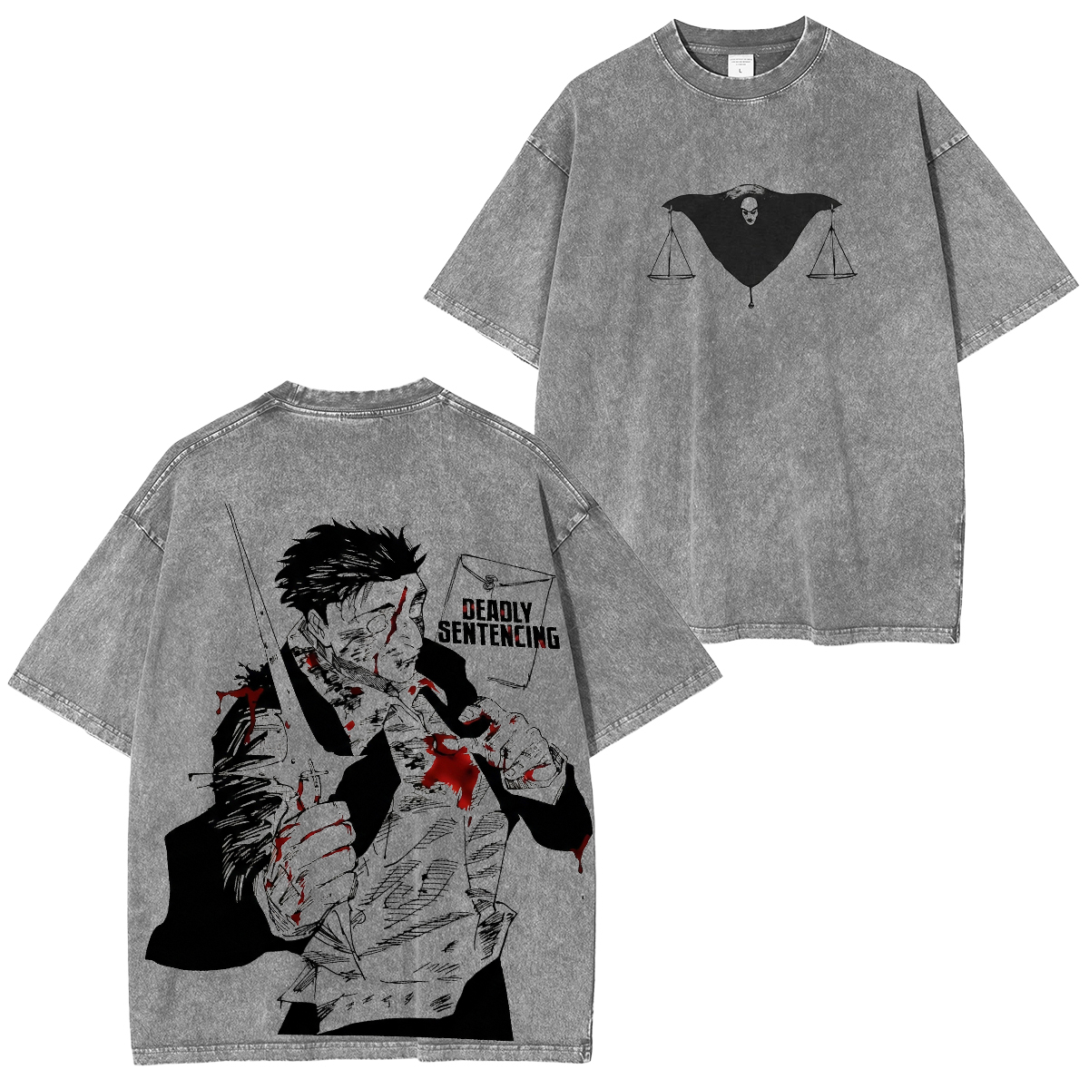 Jujutsu Kaisen:Hiromi Higuruma Anime Washed T-shirt/Crewneck/Hoodie