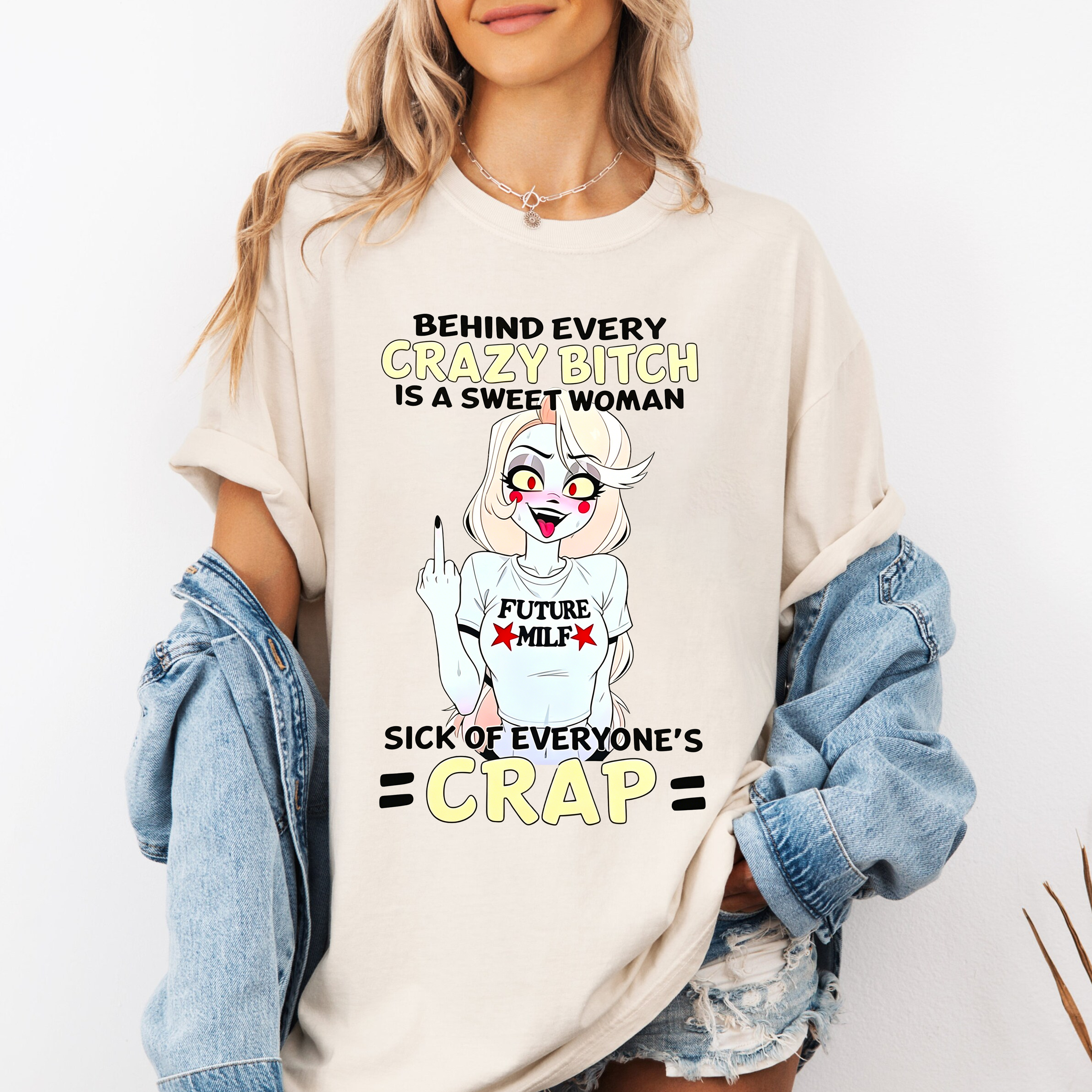 Charlie Morningstar Hazbin Hotel Unisex Shirts/Crewneck/Hoodie