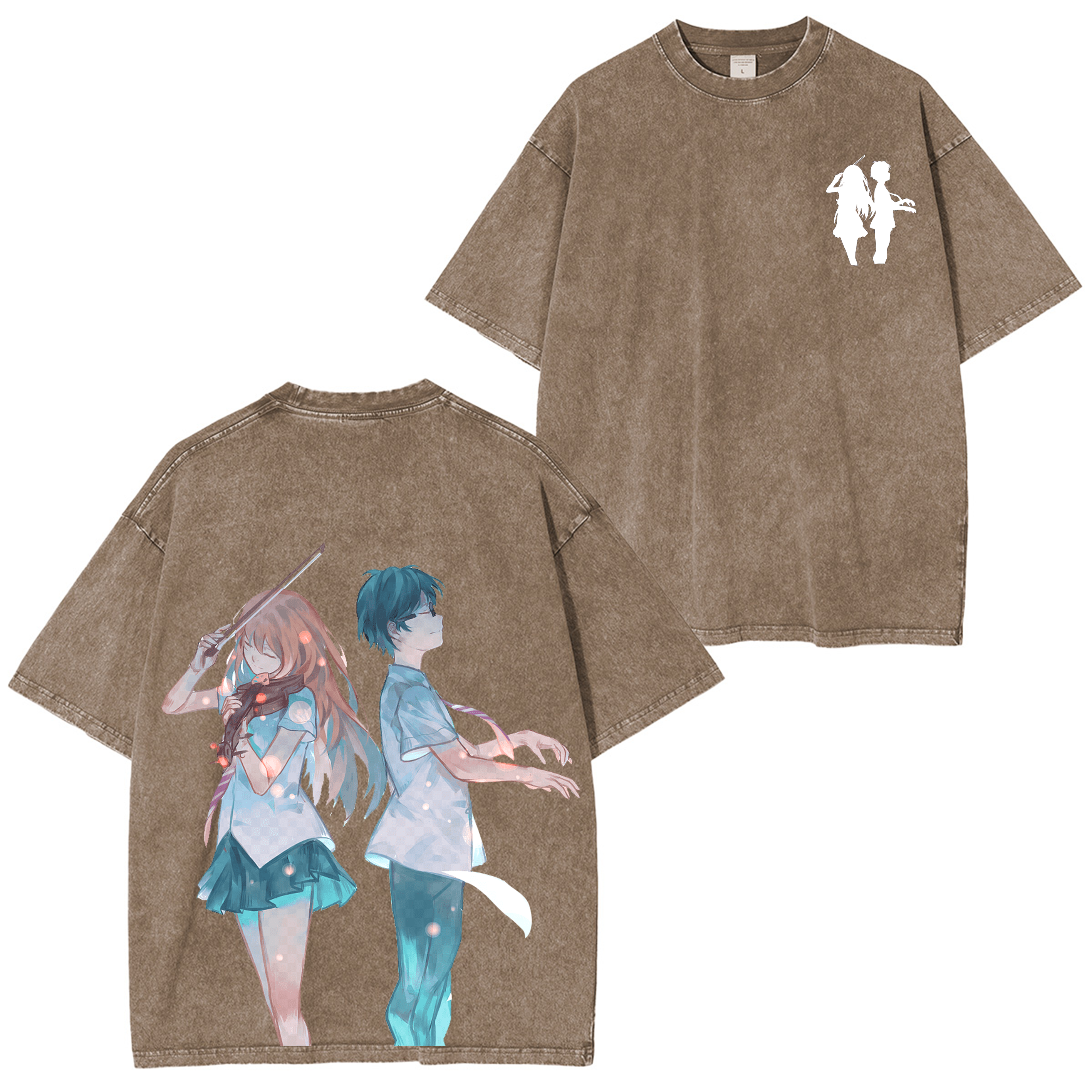 Your Lie in April Anime Oversized T-shirt/Crewneck/Hoodie