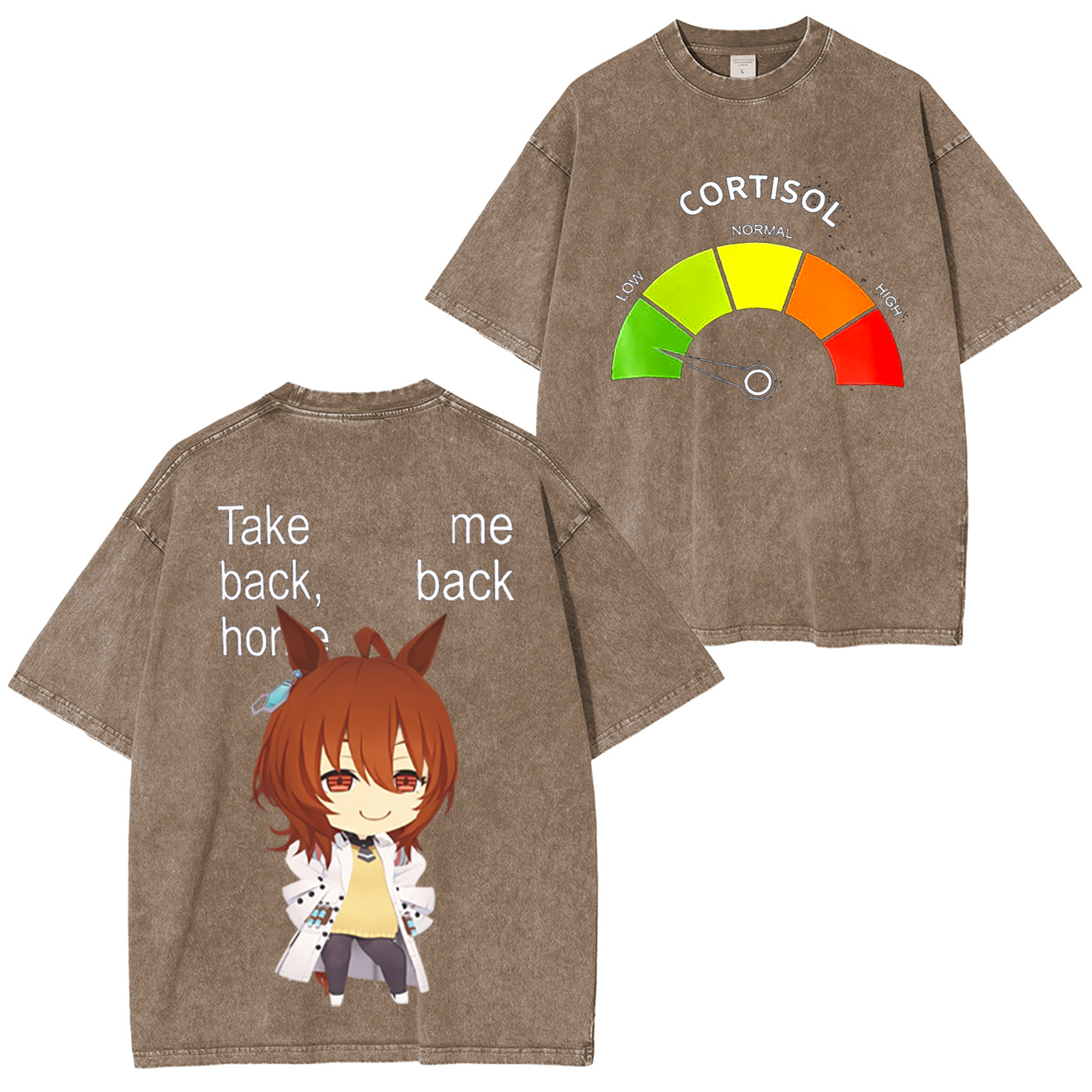 Tuffest Low Cortisol Agnes Tachyon  Anime Oversized T-shirt/Crewneck/Hoodie
