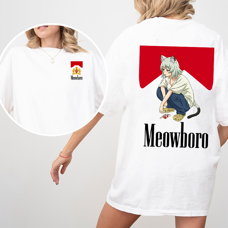 Meowboro Unisex T-shirt/Crewneck/Hoodie