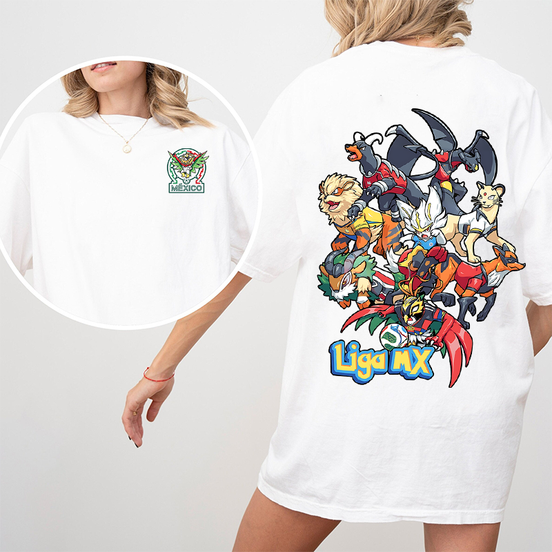 Pokemon Unisex Washed T-Shirt