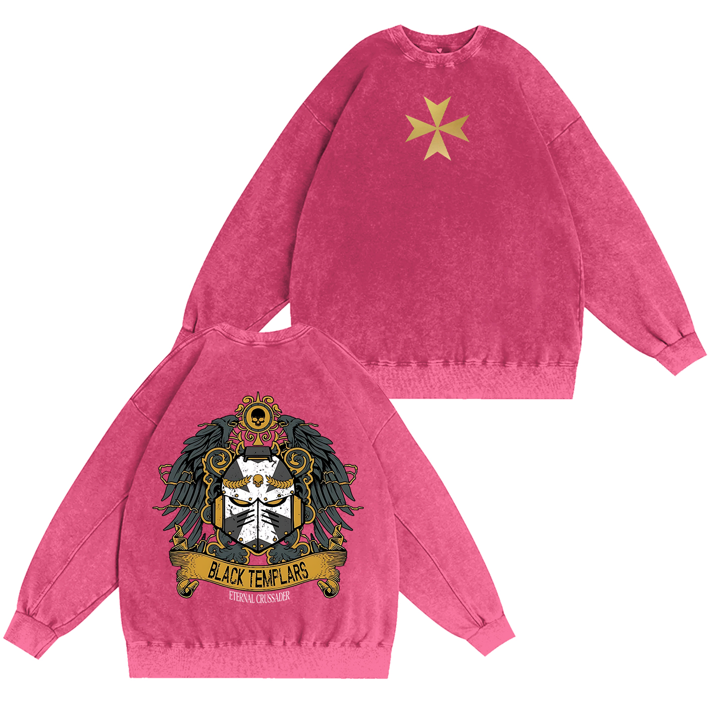 Black Templars Oversized T-shirt/Crewneck/Hoodie