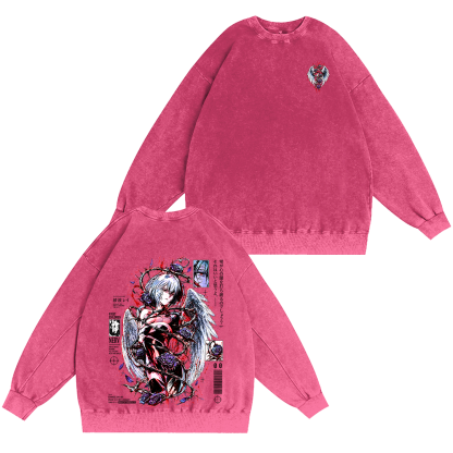 Evangelion Vintage Oversized T-shirt/Crewneck/Hoodie