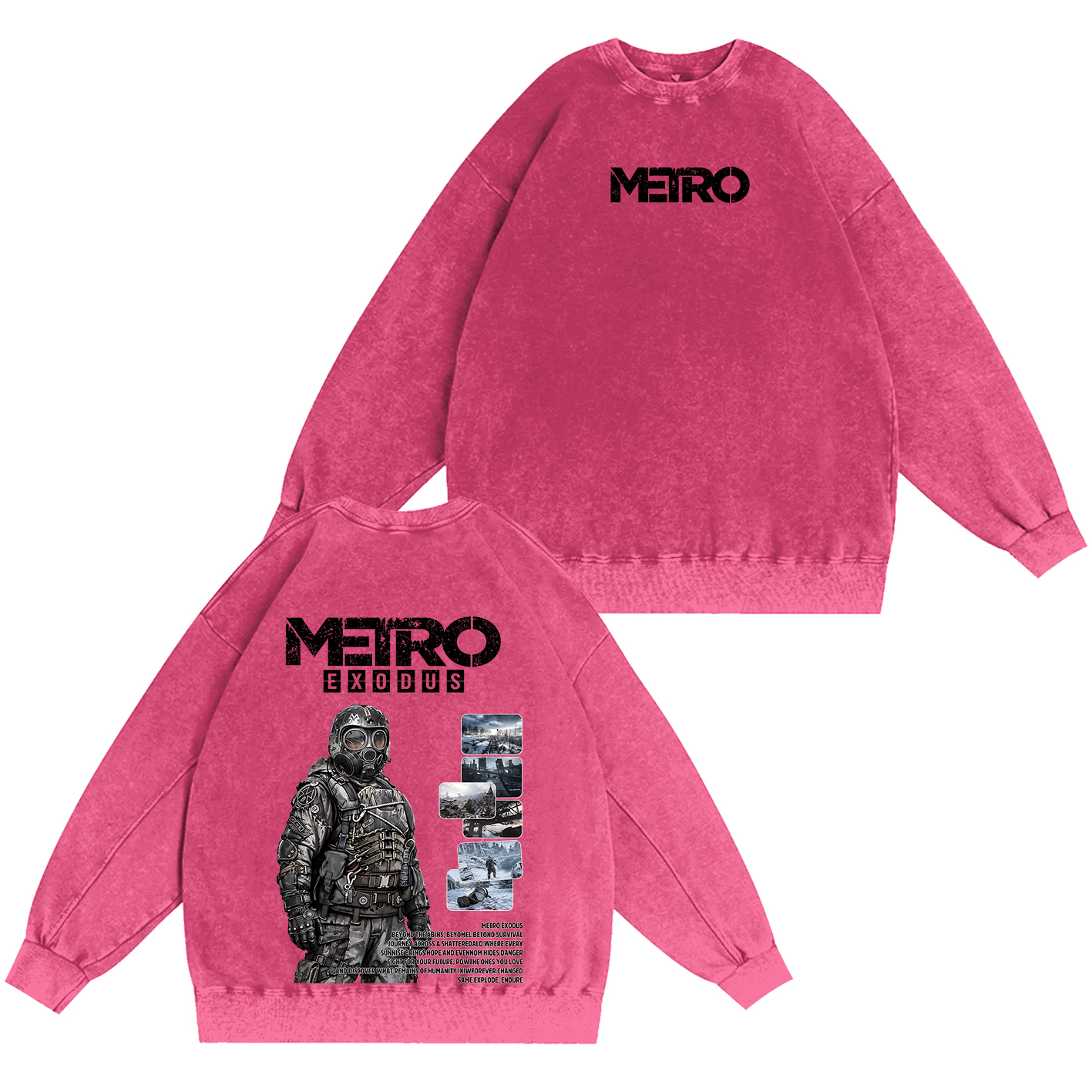 Metro Exodus Oversized T-shirt/Crewneck/Hoodie