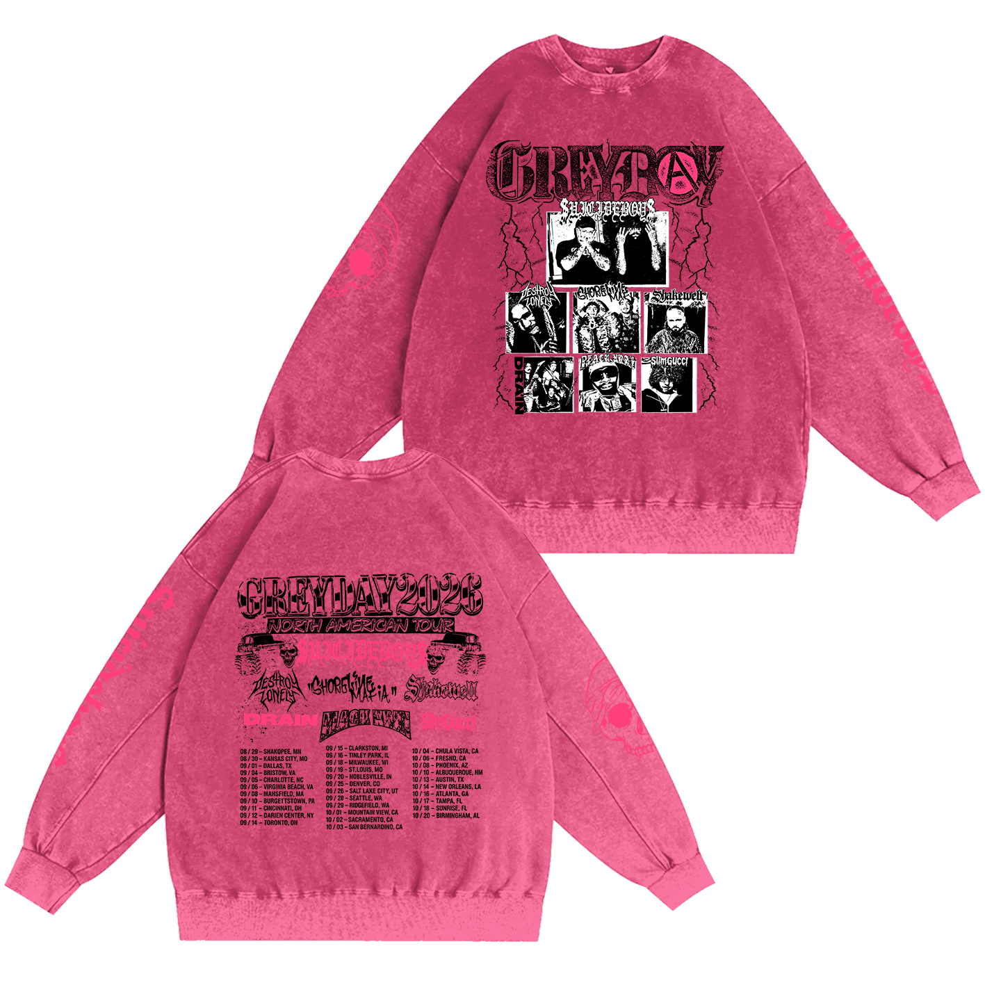 Oversized T-shirt/Crewneck/Hoodie