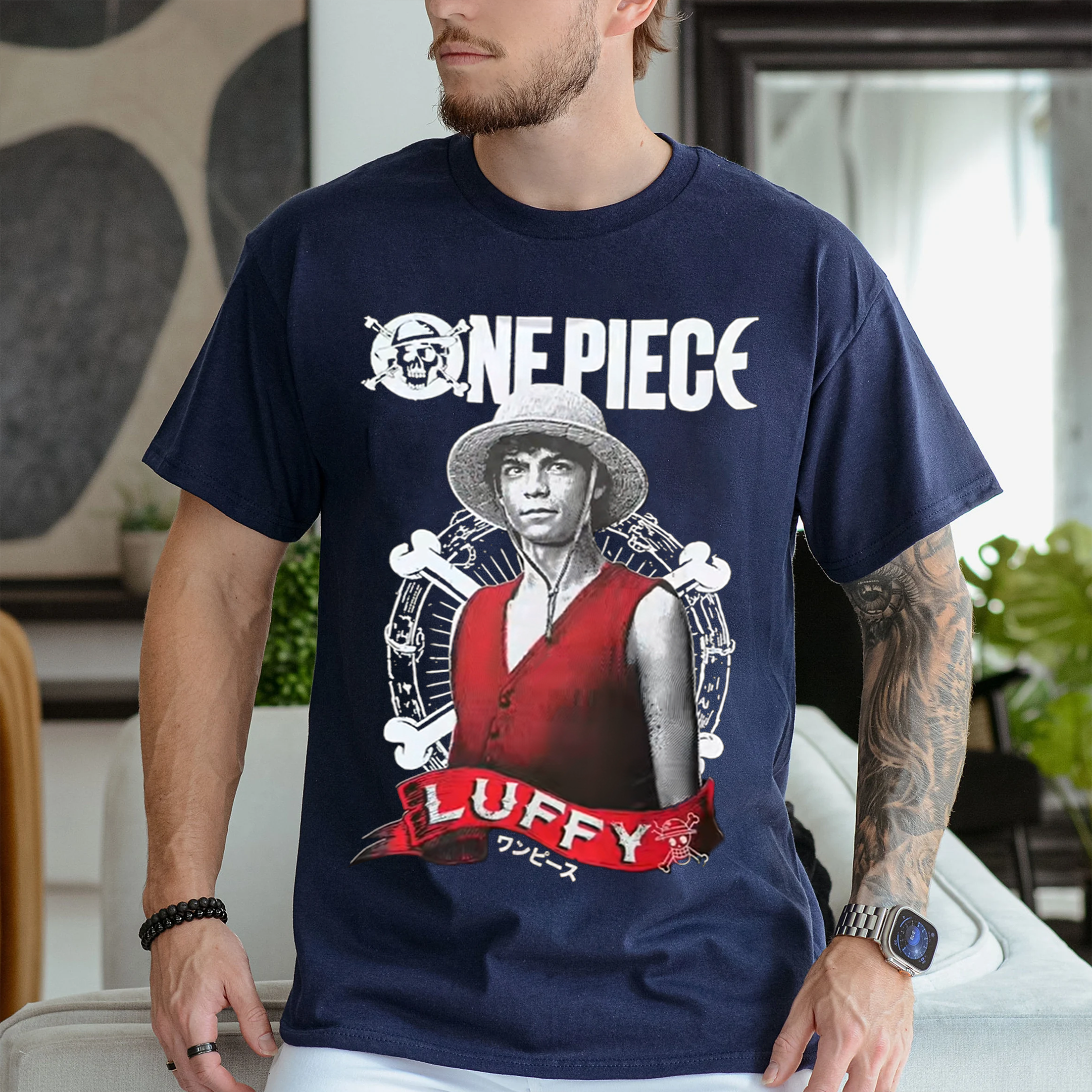 Luffy,One Piece Unisex T-shirt/Crewneck/Hoodie