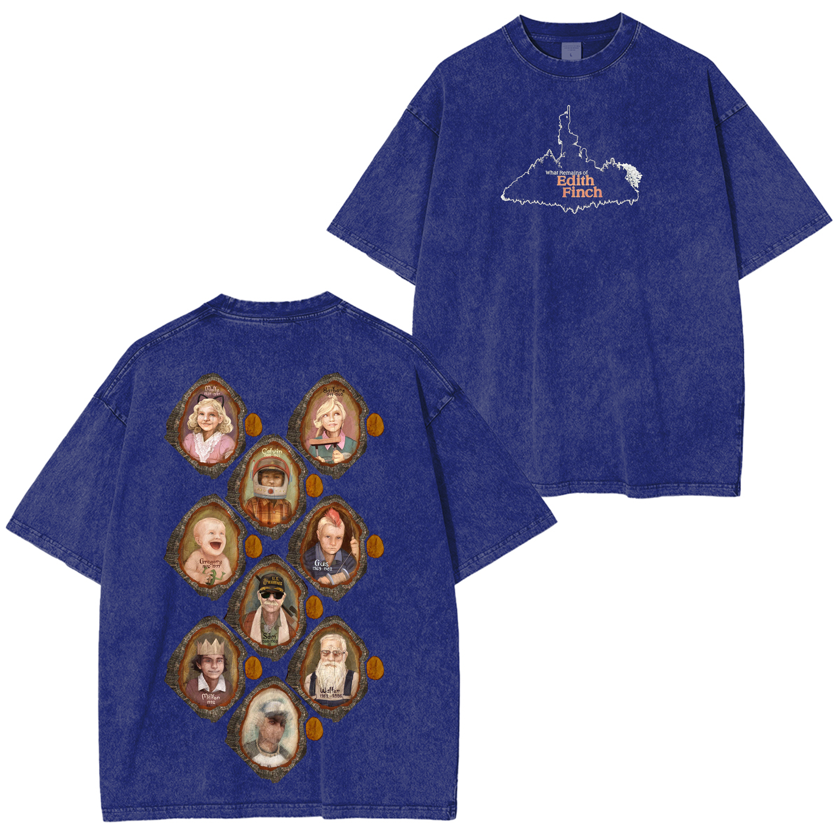 What remains of Edith Finch Unisex Washed T-Shirt