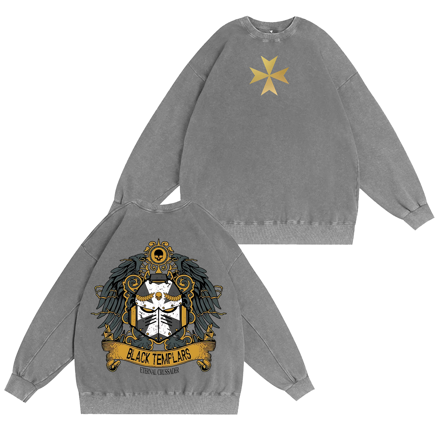 Black Templars Oversized T-shirt/Crewneck/Hoodie