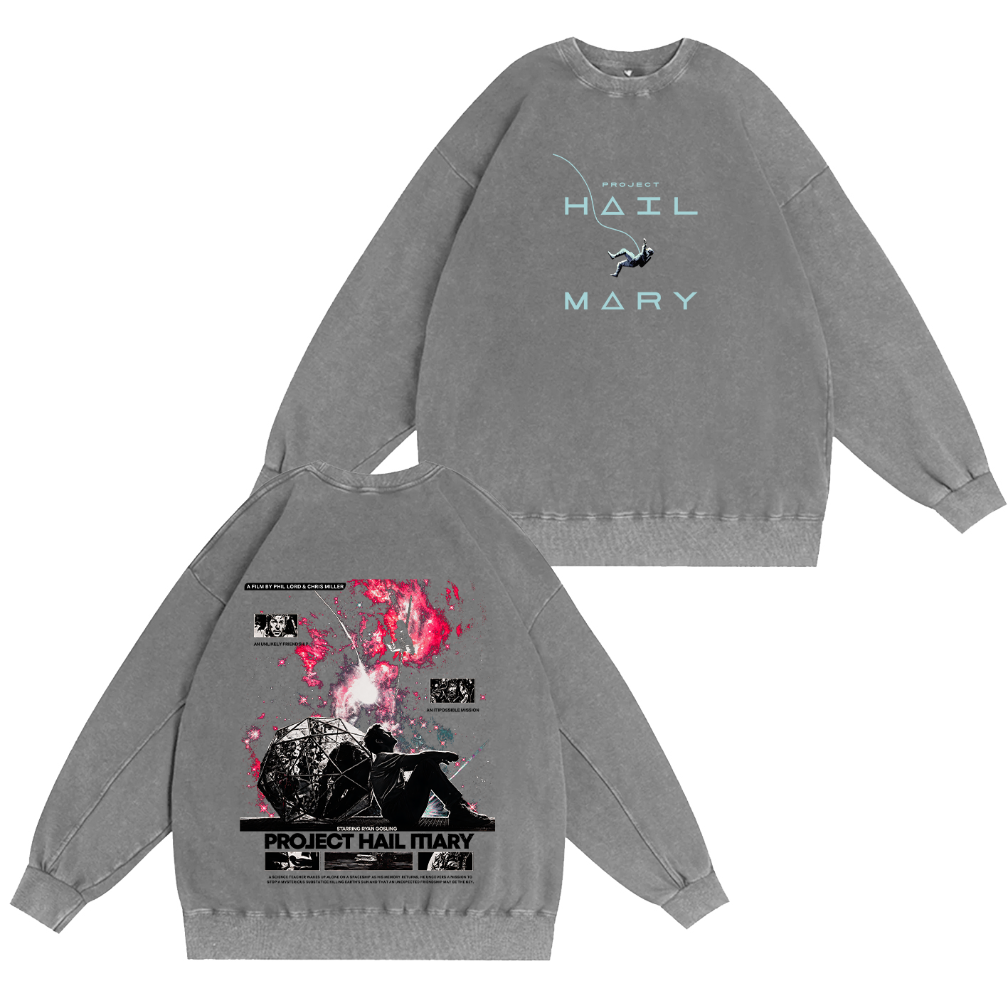 Project hail mary Oversized T-shirt/Crewneck/Hoodie