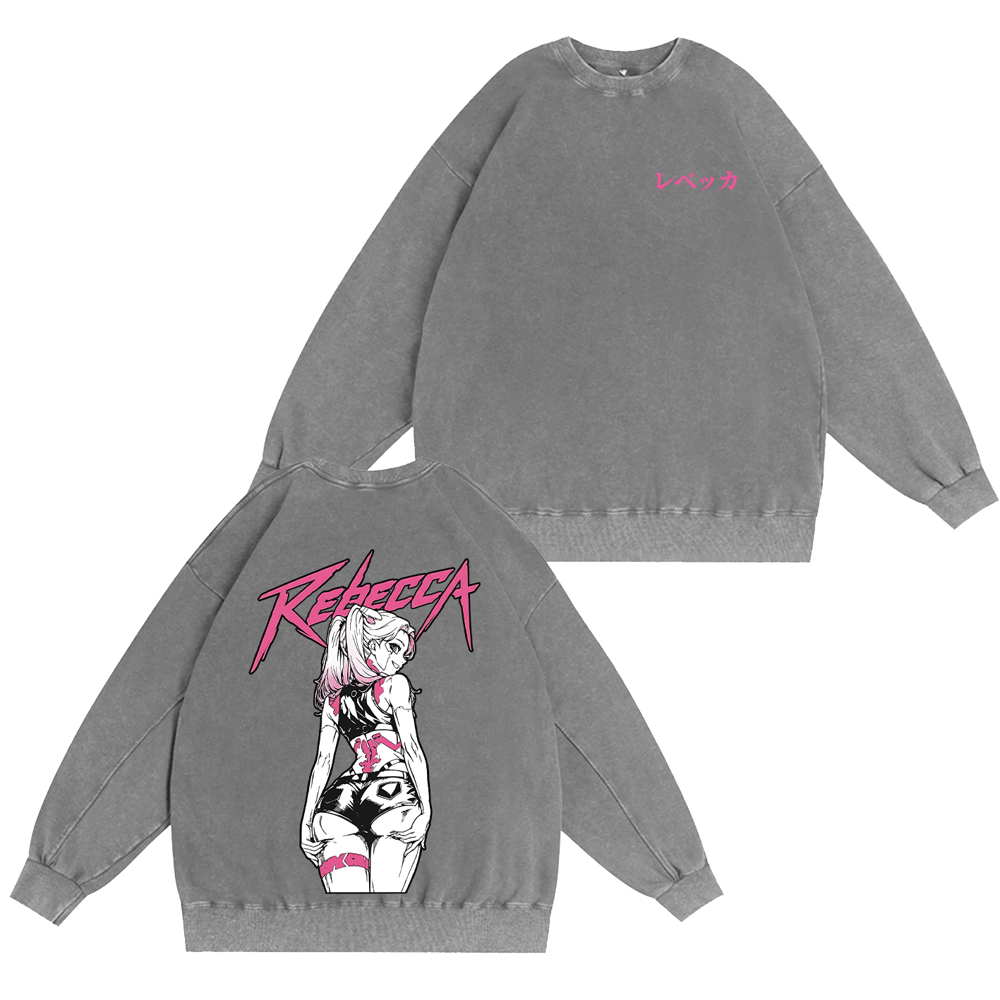 Rebecca Cyberpunk Oversized T-shirt/Crewneck/Hoodie