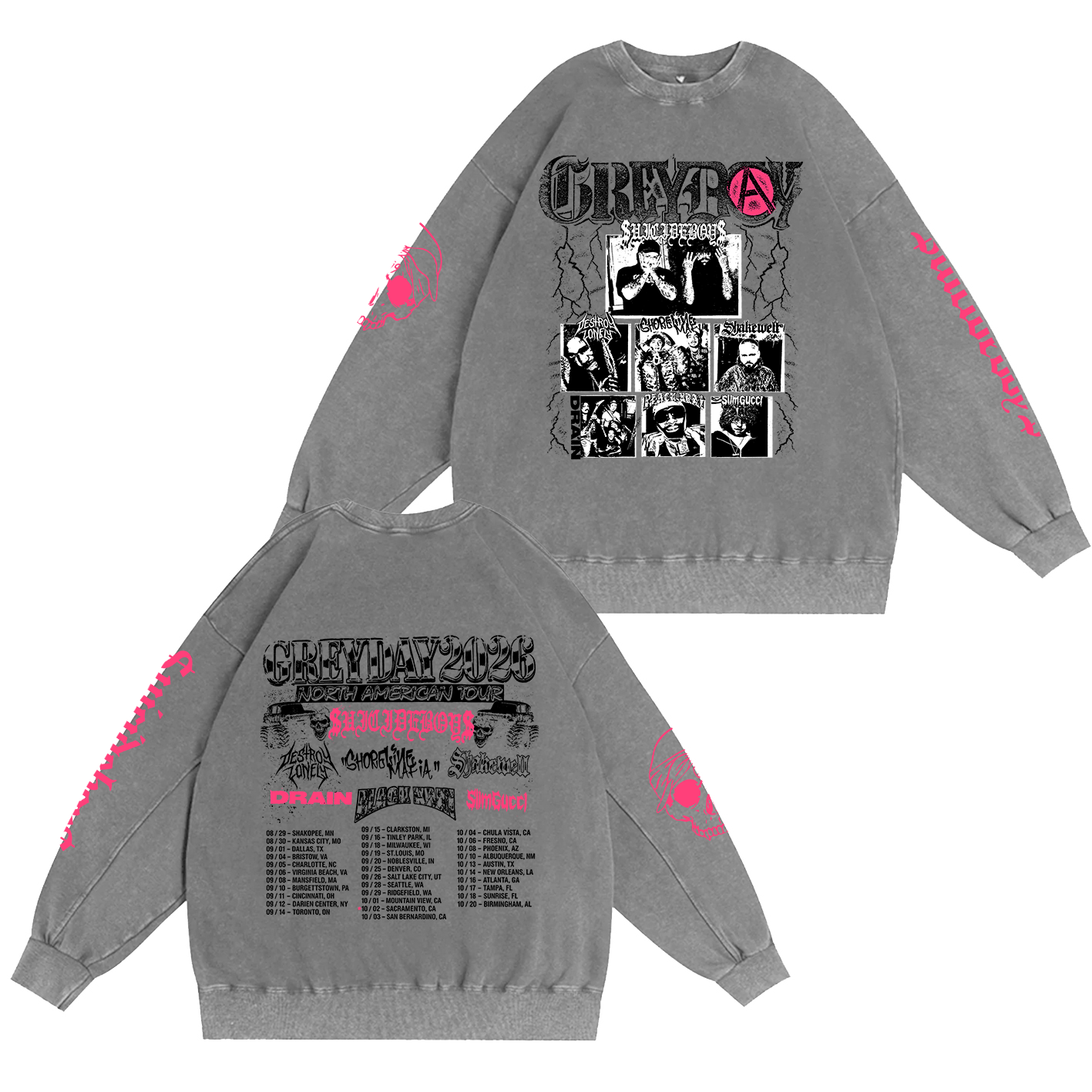 Oversized T-shirt/Crewneck/Hoodie