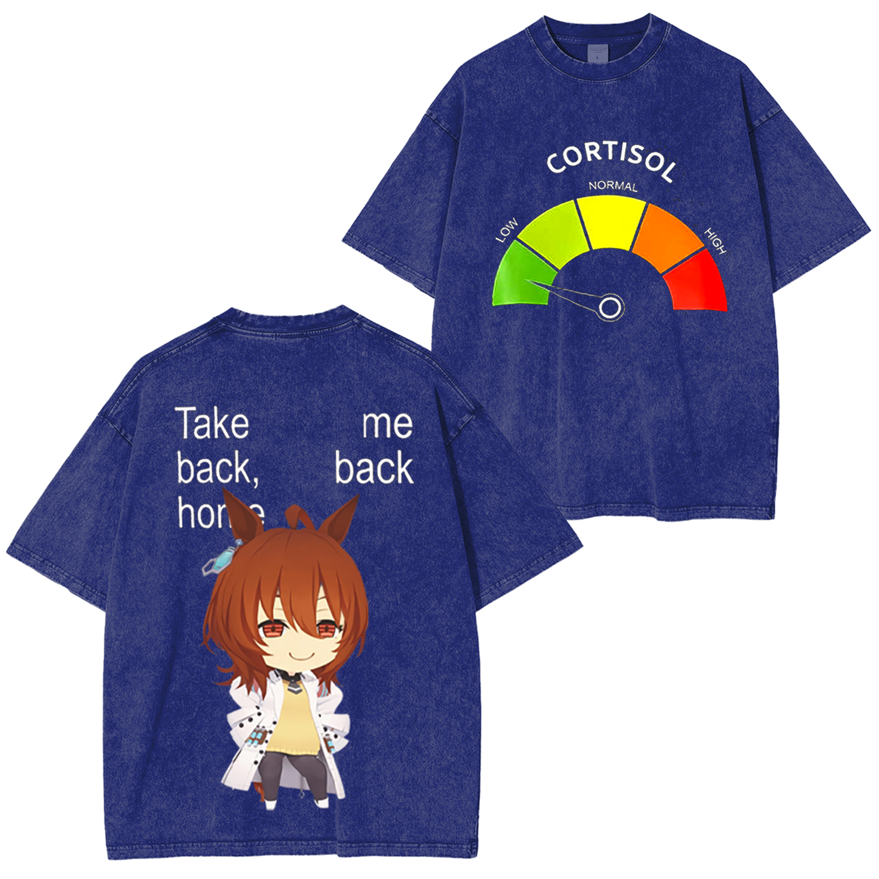 Tuffest Low Cortisol Agnes Tachyon  Anime Oversized T-shirt/Crewneck/Hoodie