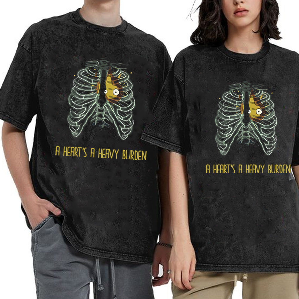 A vintage version for Howl's moving castle fans Unisex Washed T-Shirt