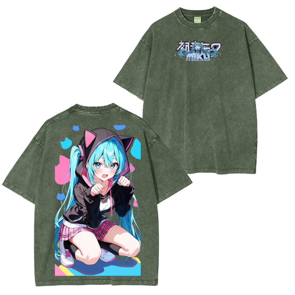 Hatsune Miku Vintage Washed T-Shirt
