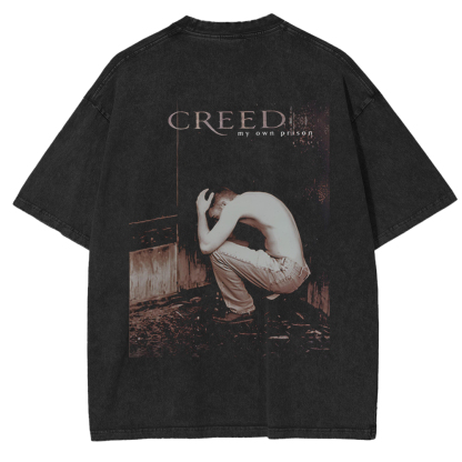 Creed My Own Prison Unisex Washed T-Shirt