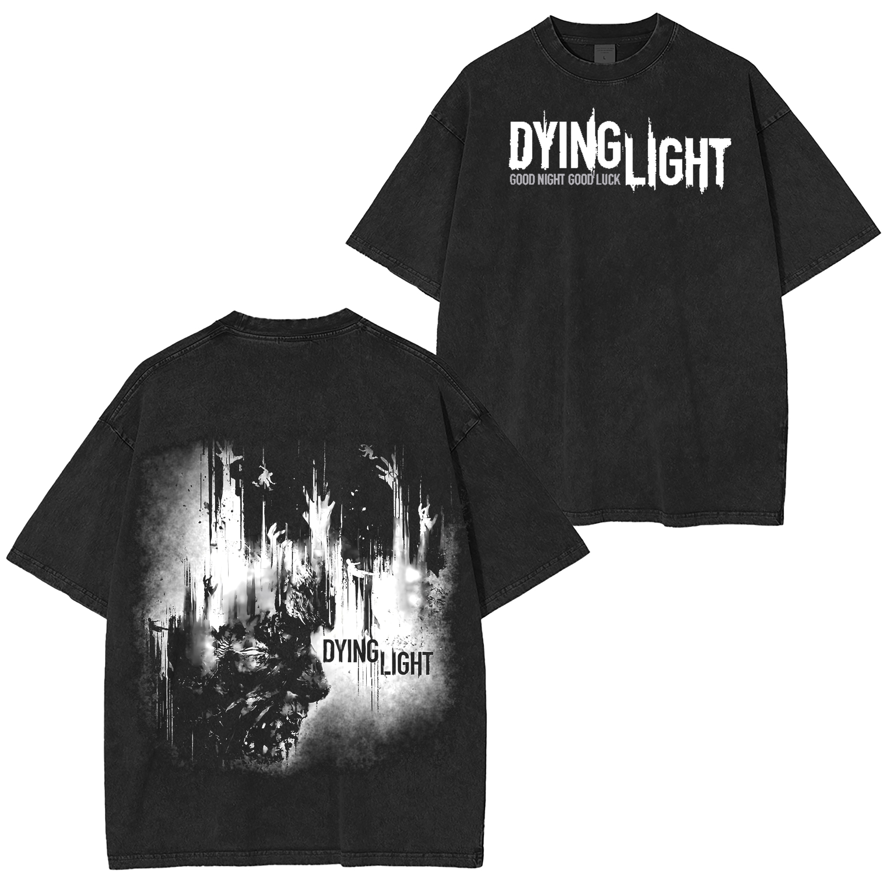 Dying Light Game Unisex Washed T-Shirt