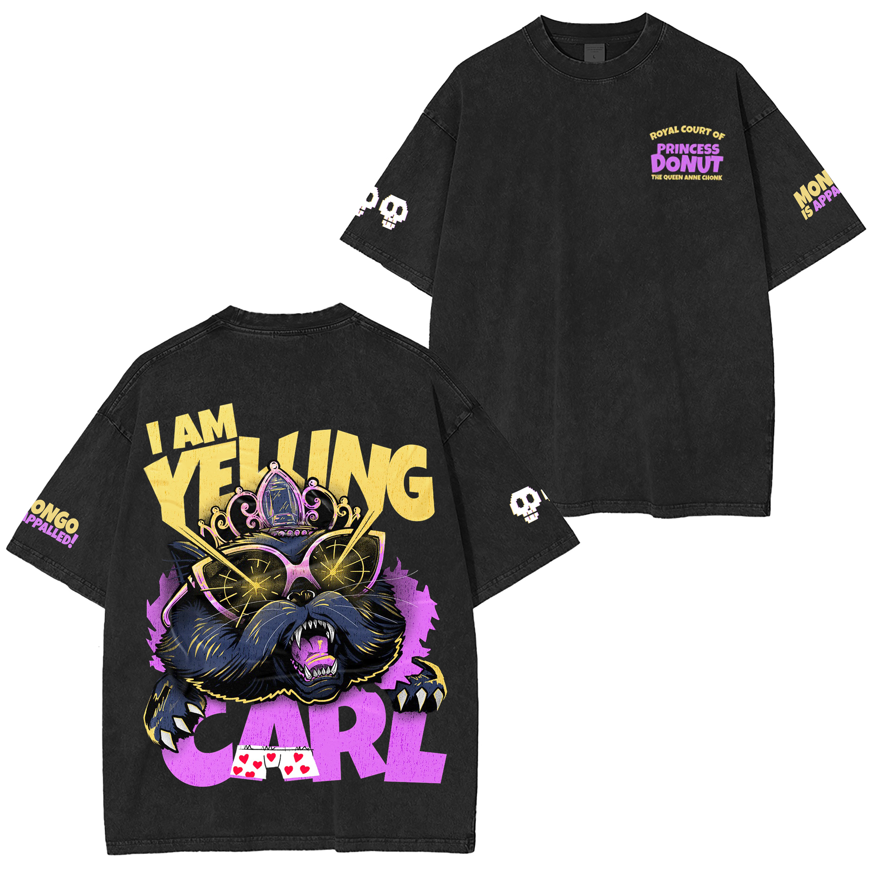 Princess Donut,Dungeon Crawler Carl Unisex Washed T-Shirt