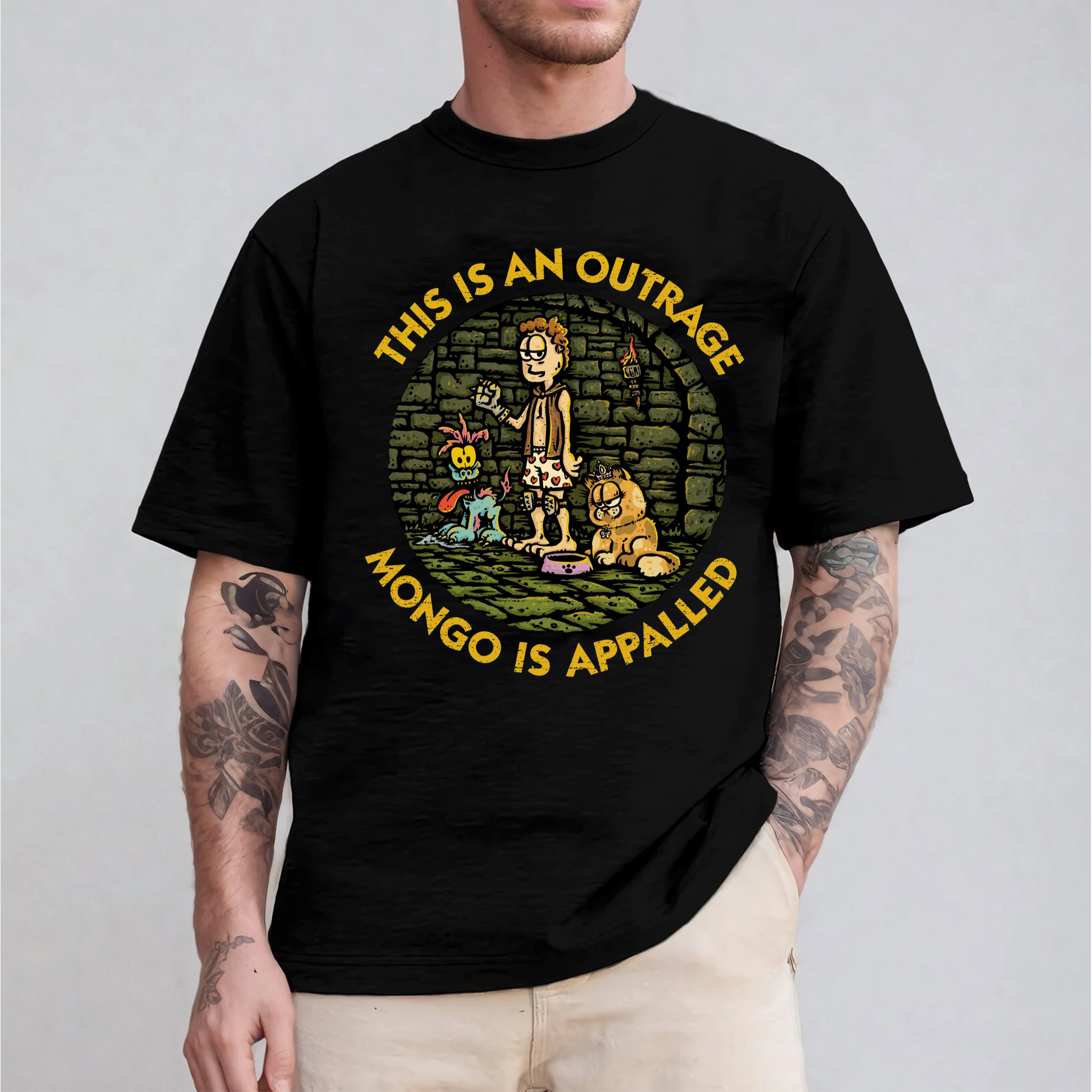 This Empty Food Bowl Is An Outrage! Dungeon Crawler Carl Fan Graphic Unisex T-shirt/Crewneck/Hoodie