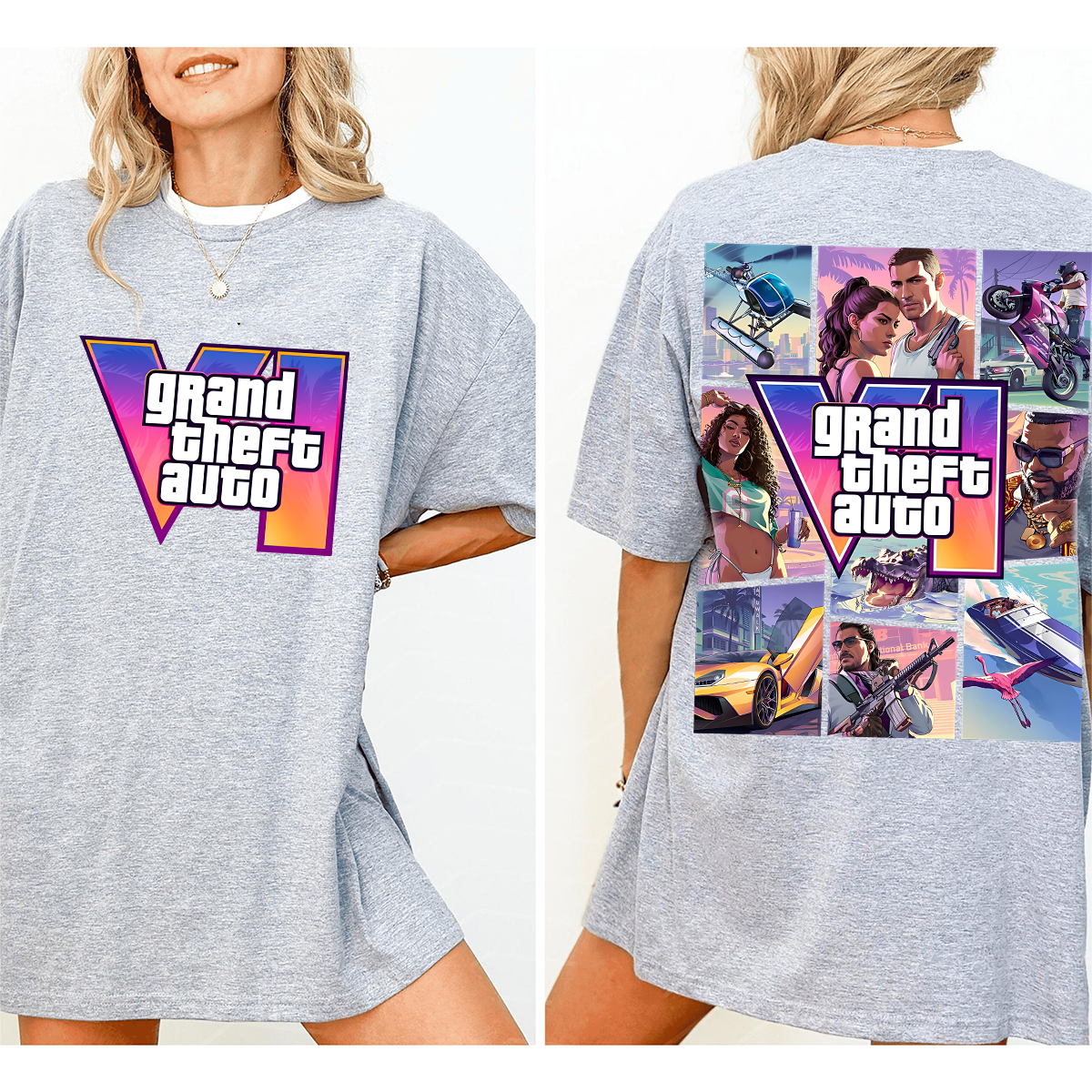 GTA 6 Unisex T-shirt/Crewneck/Hoodie