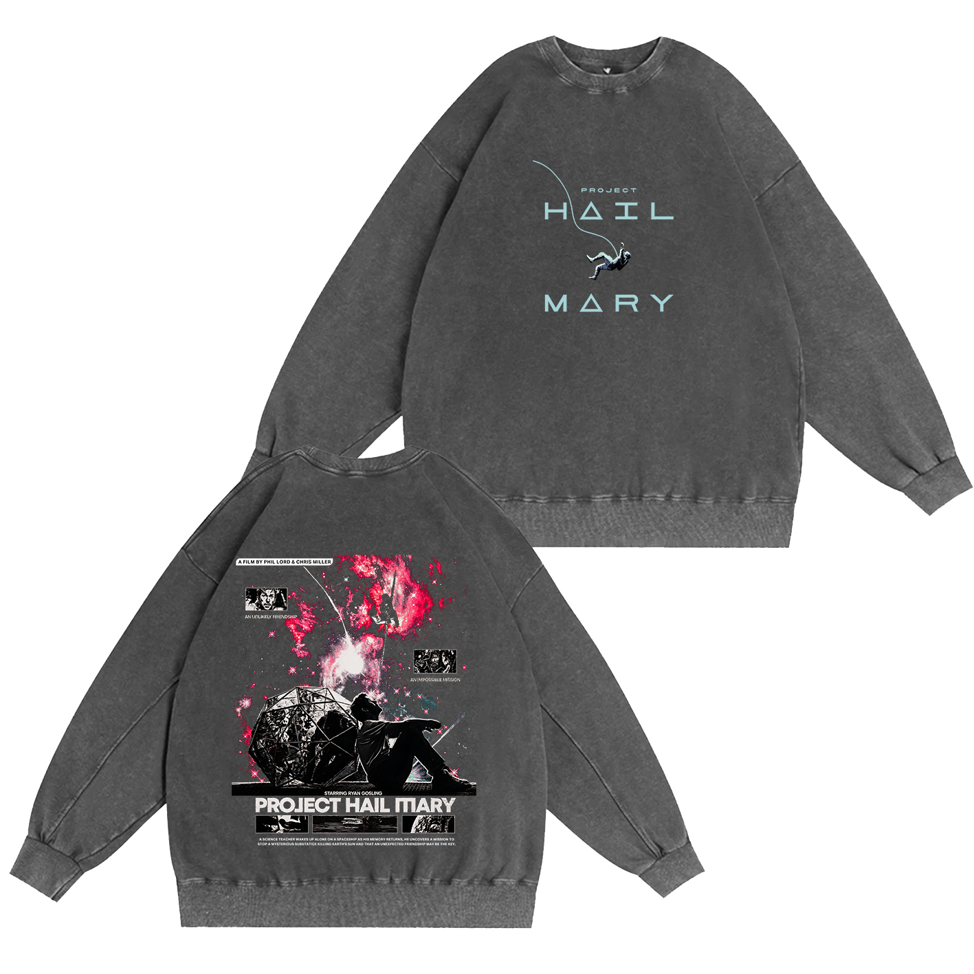 Project hail mary Oversized T-shirt/Crewneck/Hoodie