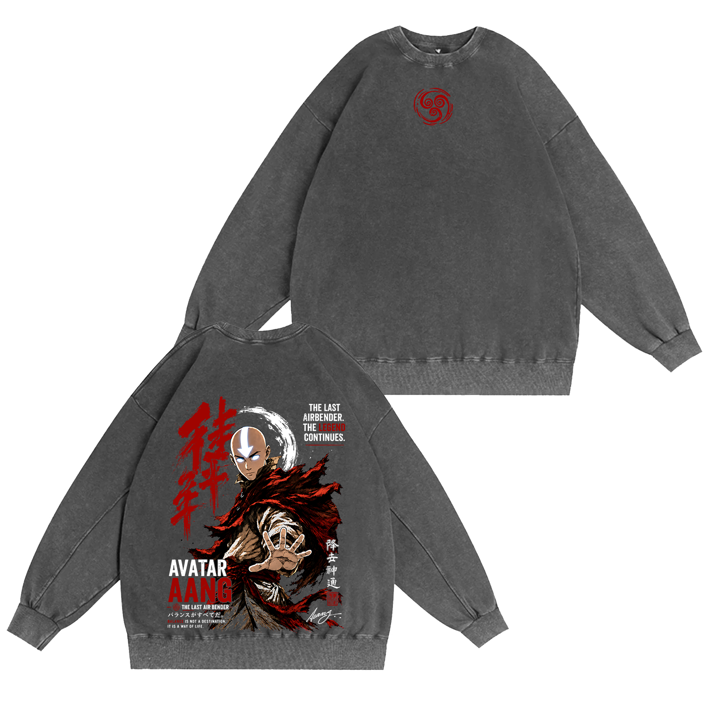 Avatar The Last Airbender Oversized T-shirt/Crewneck/Hoodie