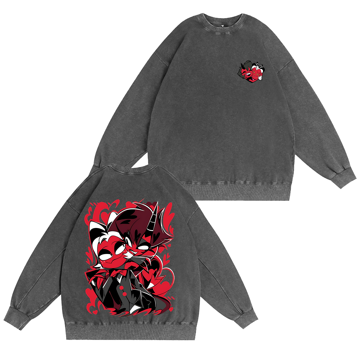 Helluva Boss Oversized T-shirt/Crewneck/Hoodie