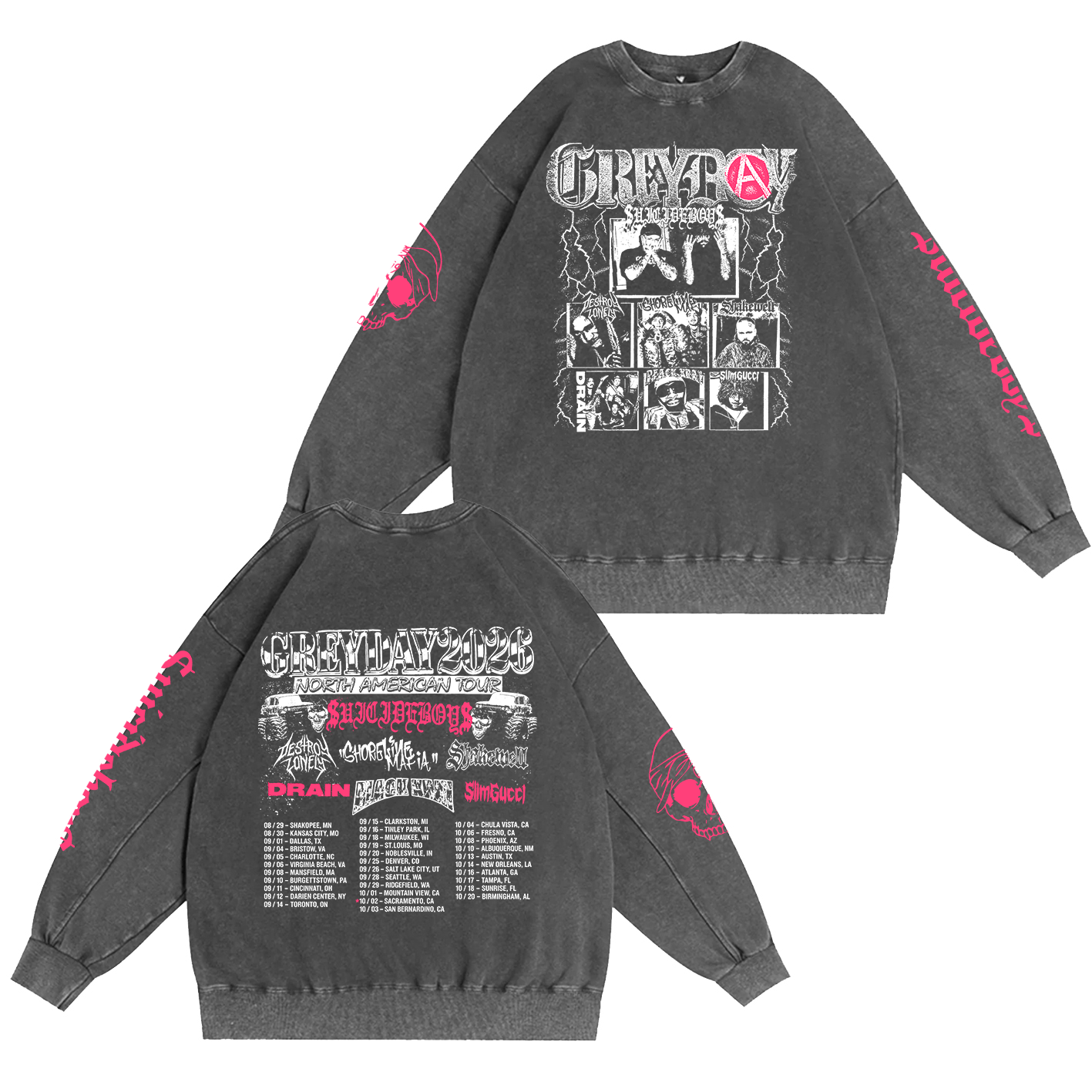 Oversized T-shirt/Crewneck/Hoodie